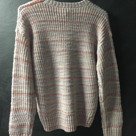 Lucky Brand Marled Knit Crew Neck Sweater - Picture 4 of 8